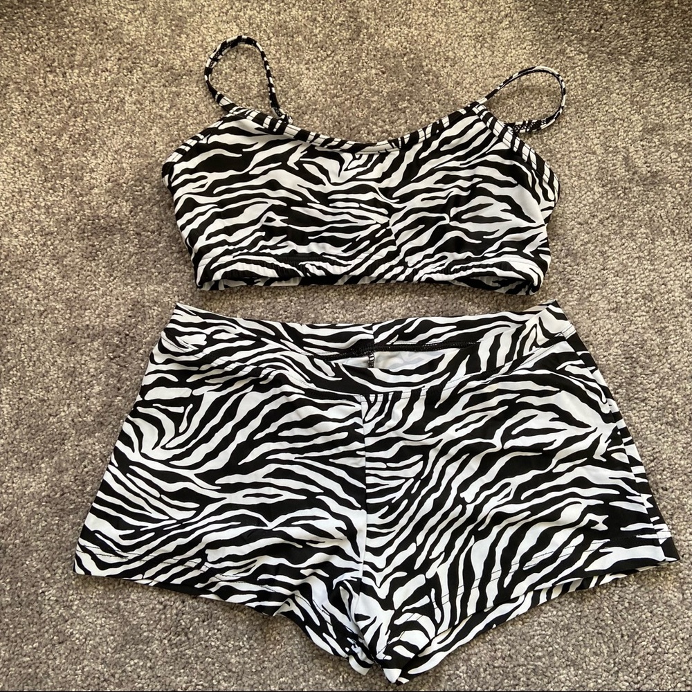 Sports Bra + Shorts Set